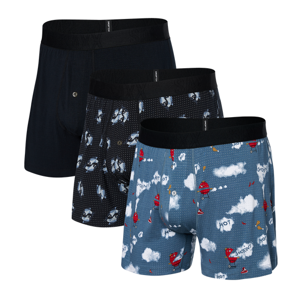 DropTemp™ Cooling Sleep Boxer 3-Pack - Men's Underwear – SAXX Underwear  Canada