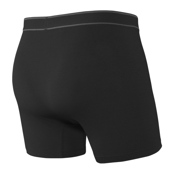 Pack of 3 pairs of black, grey and white stretch cotton briefs for men