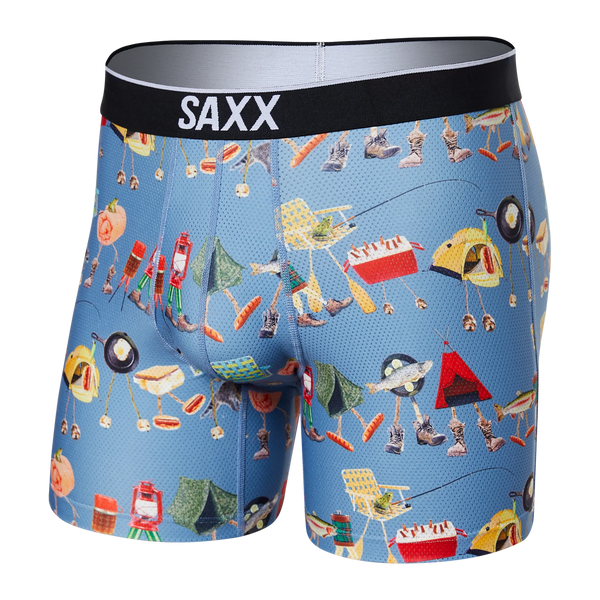Saxx Underwear Volt Breathable Mesh Boxer Brief
