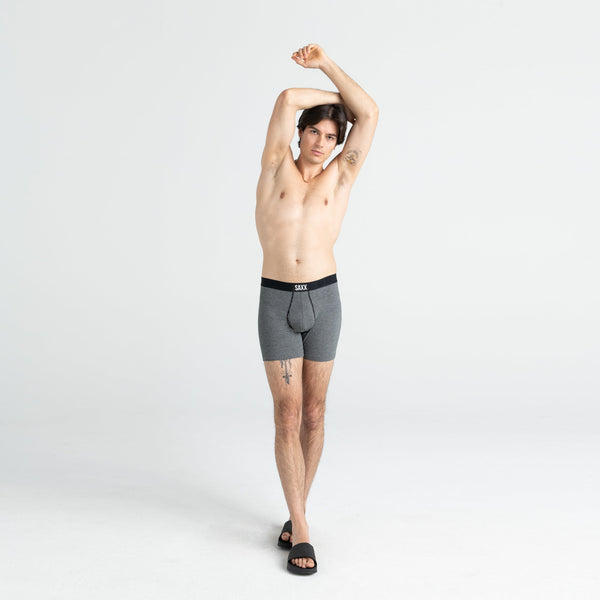 Men's Comfort Long Leg Boxer Briefs (5 Pack)