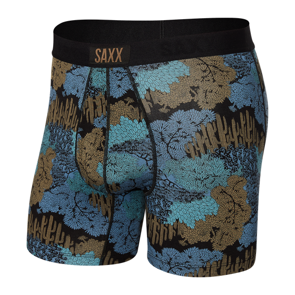 SAXX Men's Ultra Super Soft Boxer Briefs Sonora Camo-Slate Size Large for  sale online