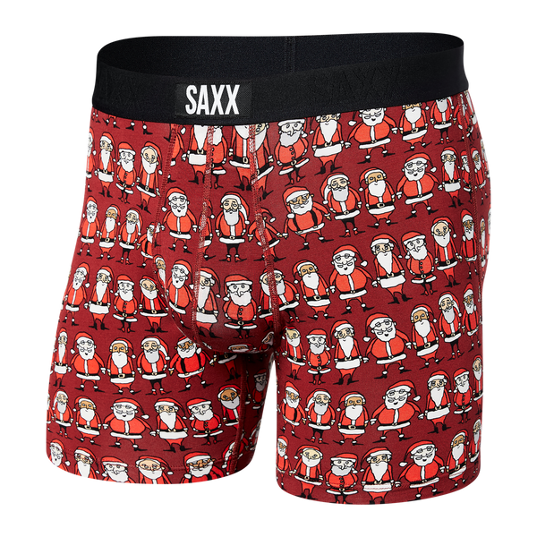 SAXX Ultra Boxer Brief SMALL Red w/ Ballpark Pouch, wicking w/ Fly SHIPS  FREE!