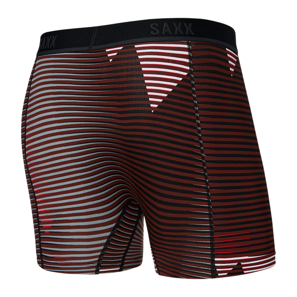 Saxx Underwear Kinetic Hd Long Leg Black Boxers : Snowleader