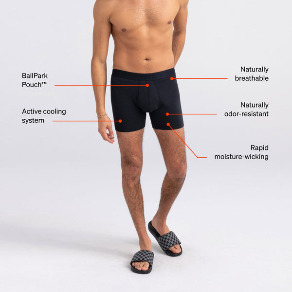 DropTemp™ Cooling Cotton Boxer Brief - Men's Underwear – SAXX Underwear  Canada