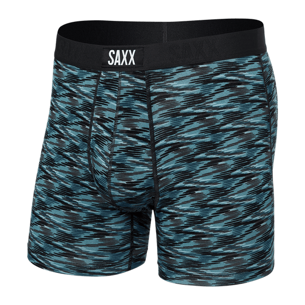 Indigo Heathered Boxer Underwear for men - Saxx