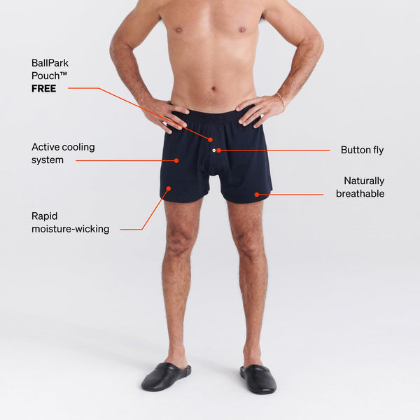 DropTemp™ Cooling Sleep Boxer Short - Men's Underwear – SAXX Underwear  Canada