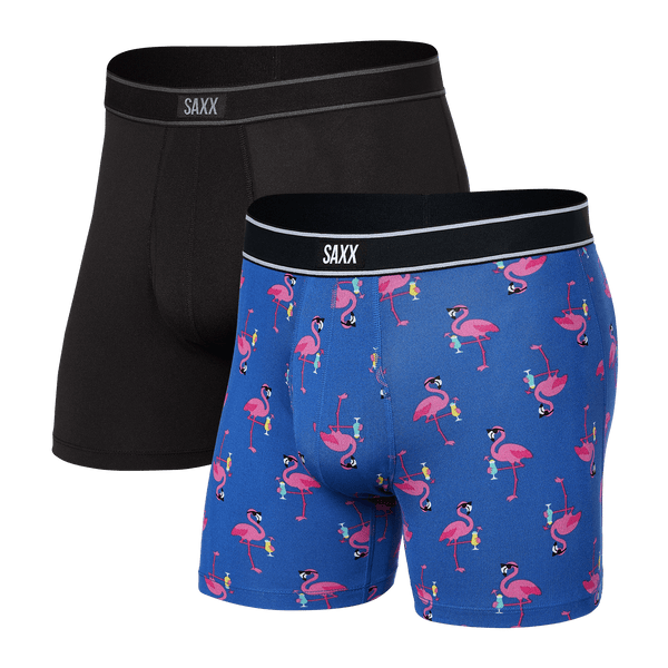 Turquoise/Pink 3-Pack Cat Print Stretch Cotton Underwear