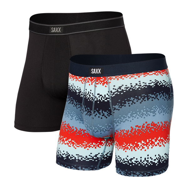 Saxx Men's Underwear - Daytripper Men's Underwear - Boxer Briefs with  Built-in Pouch Support – Pack of 5, Black/Grey/Navy, X-Small : :  Clothing, Shoes & Accessories