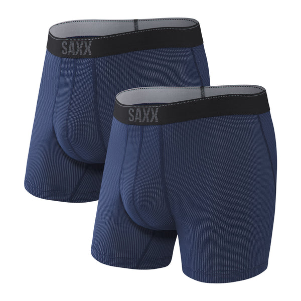 Saxx Underwear Sport Mesh Boxer Brief Fly 2-Pack SXPP2M