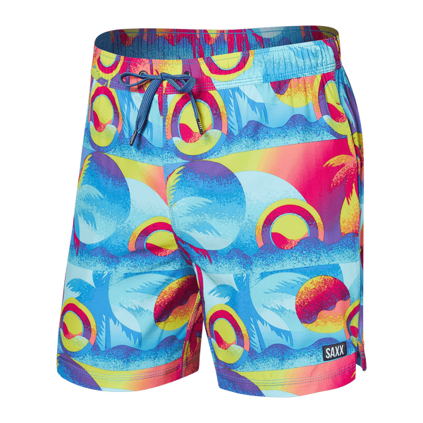 Make Waves Blue Swim Shorts - Tucann America