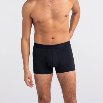 Cameland Men's Underwear Cotton Large Size Fatty Men's Boxer Underpants  Extra Long Sport Solid Color 