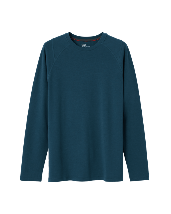 Front of Roast Master Baselayer Mid-Weight Long Sleeve Crew in Storm