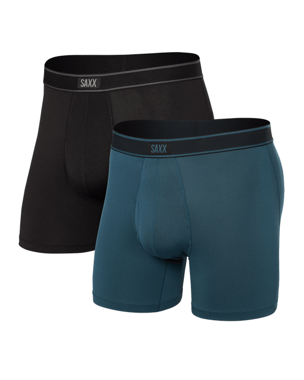 Front of Daytripper (2 Pack) Boxer Brief in Storm/Black