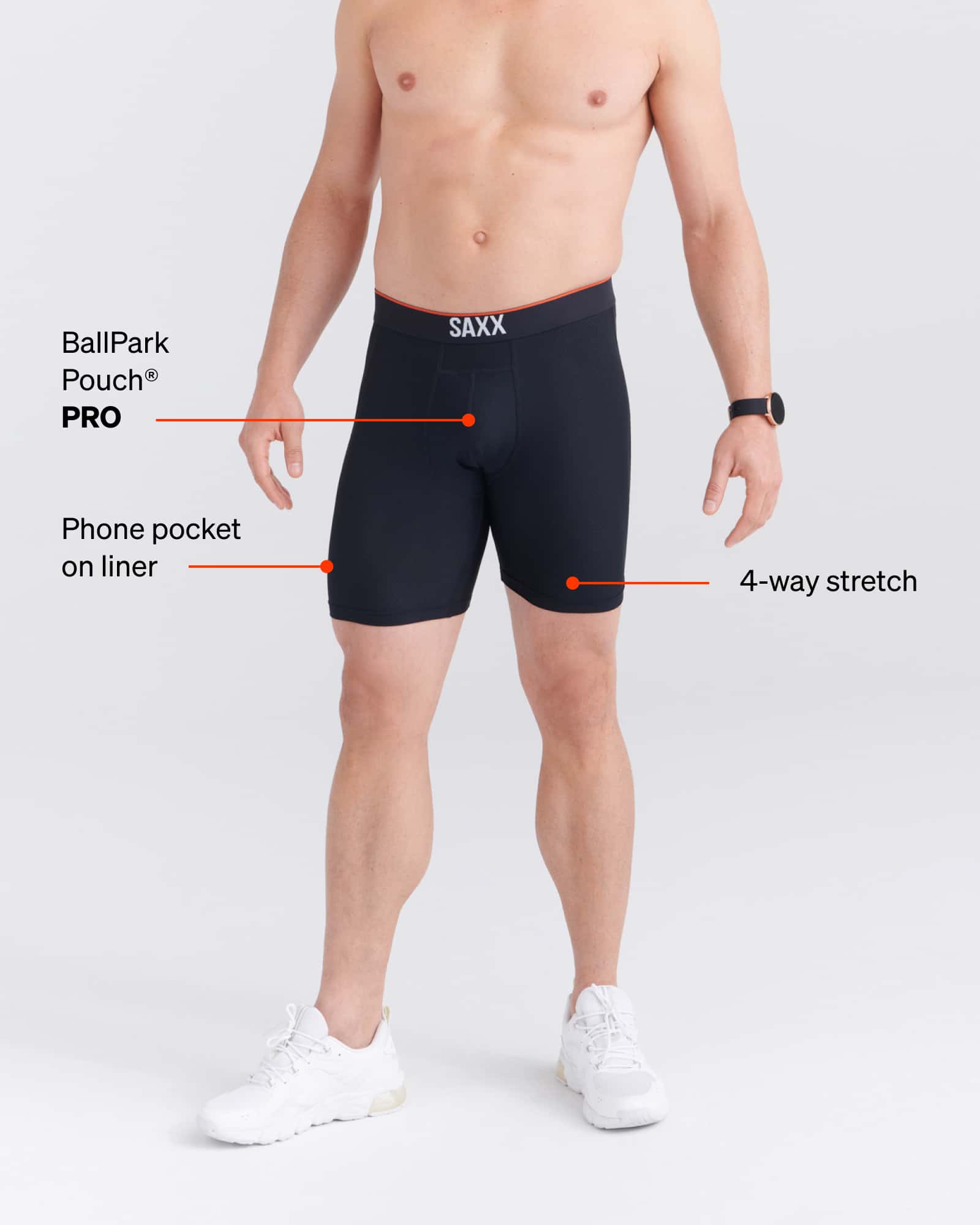 Saxx kinetic training shorts online