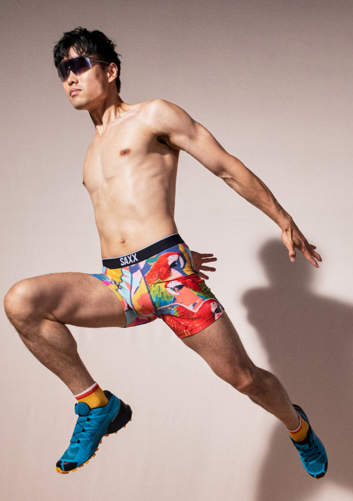 Men's Sports Gym Compression Underwear Fitness Body Shaper Shorts