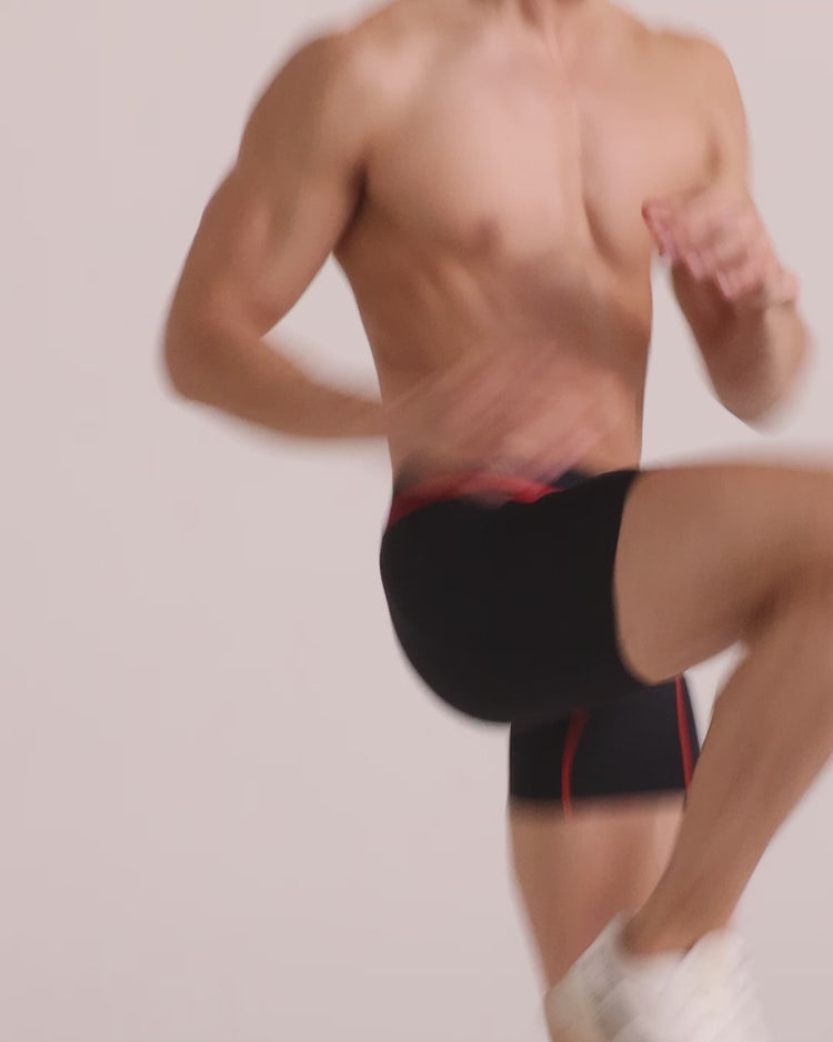 Video of Kinetic Light-Compression Mesh Boxer Brief