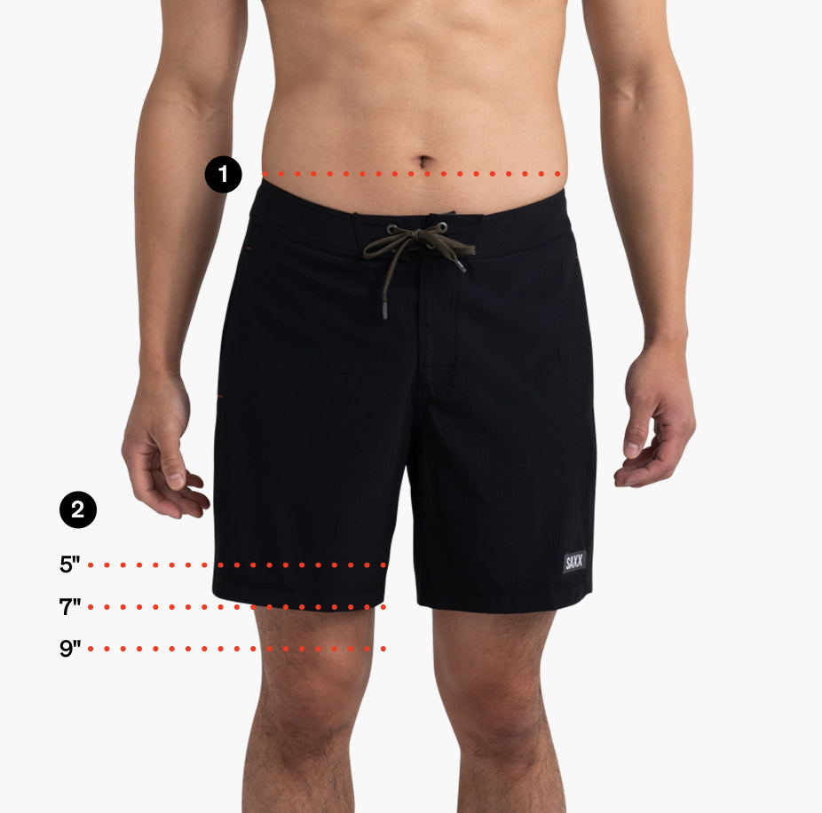 Betawave 2N1 Board Short - Men's Swimwear – SAXX Underwear Canada