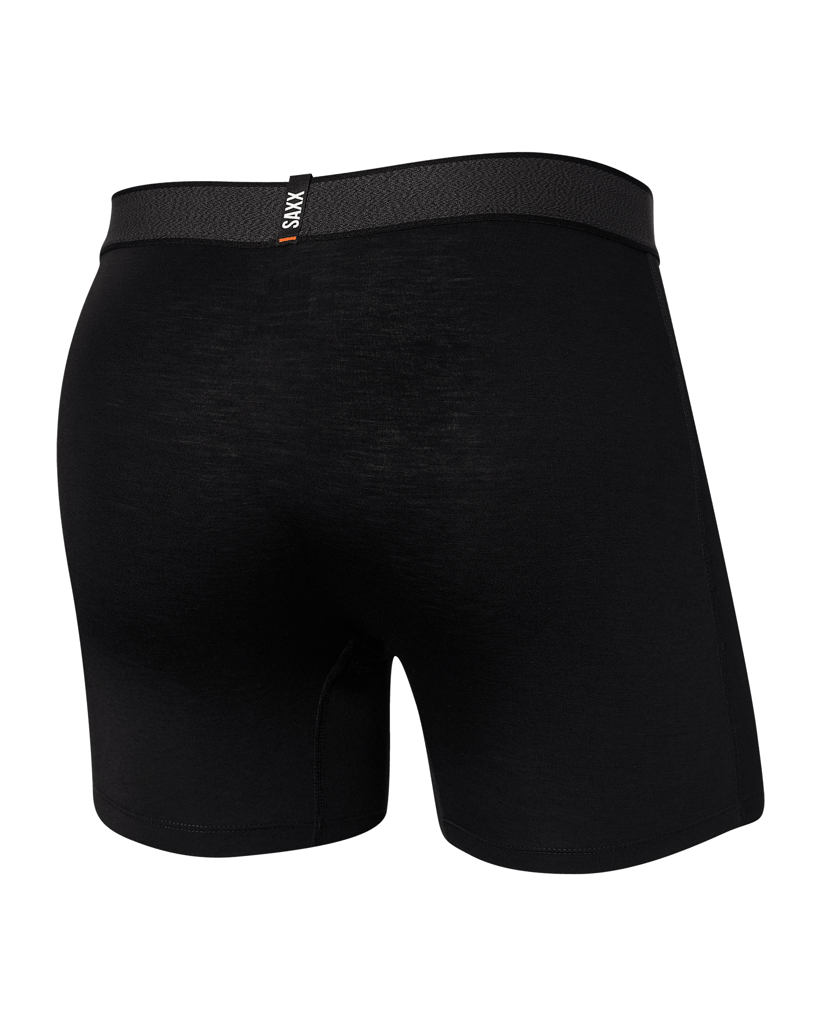 Back of Roast Master Boxer Brief Baselayer in Black