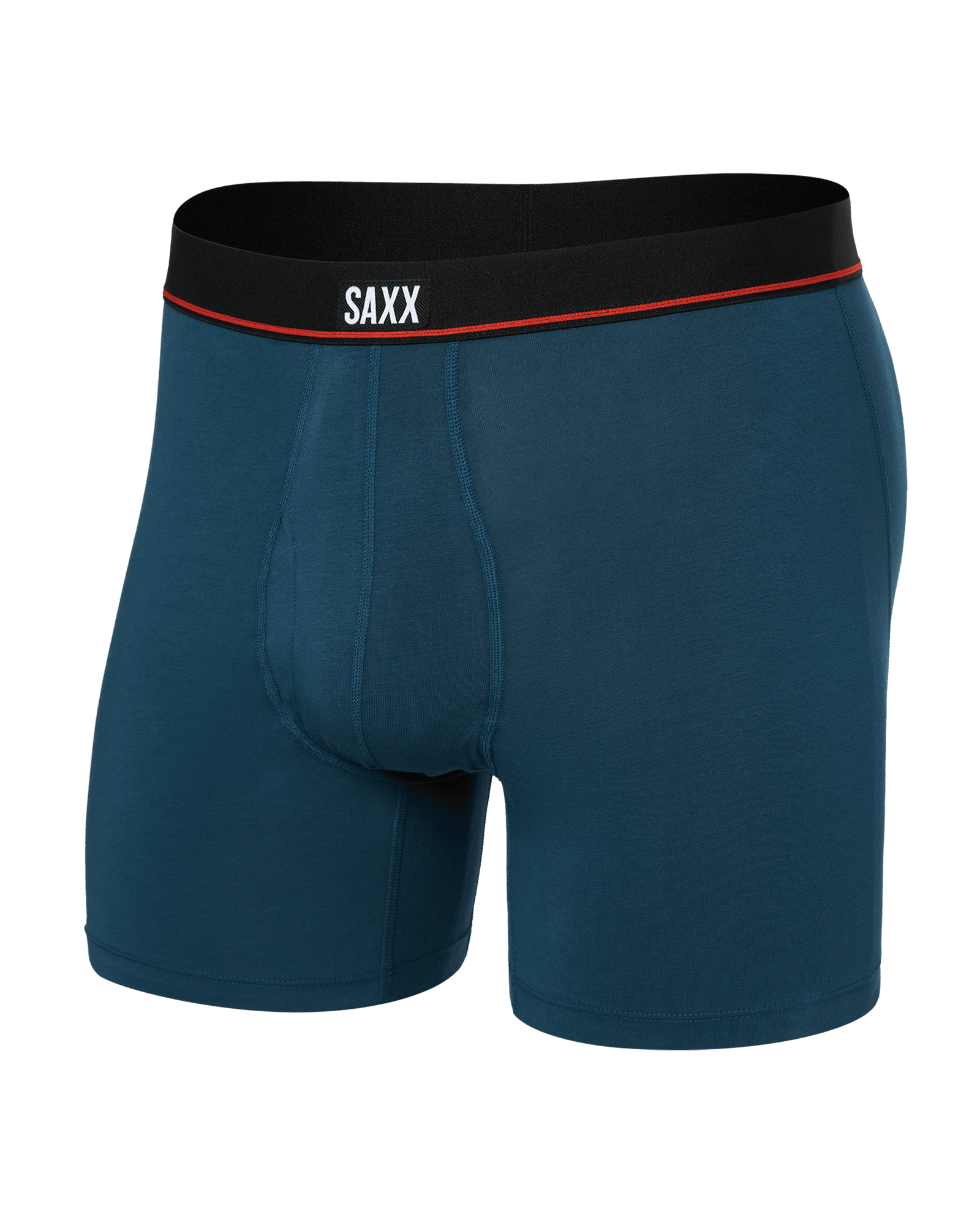 Front of Non-Stop Stretch Cotton Boxer Brief in Hurricane