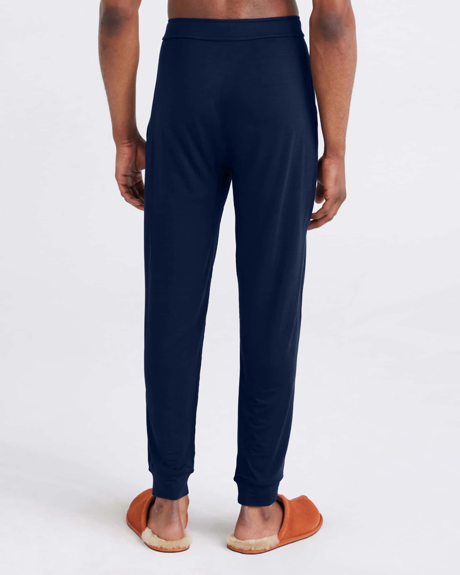 Back - Model wearing Snooze Pant in Maritime