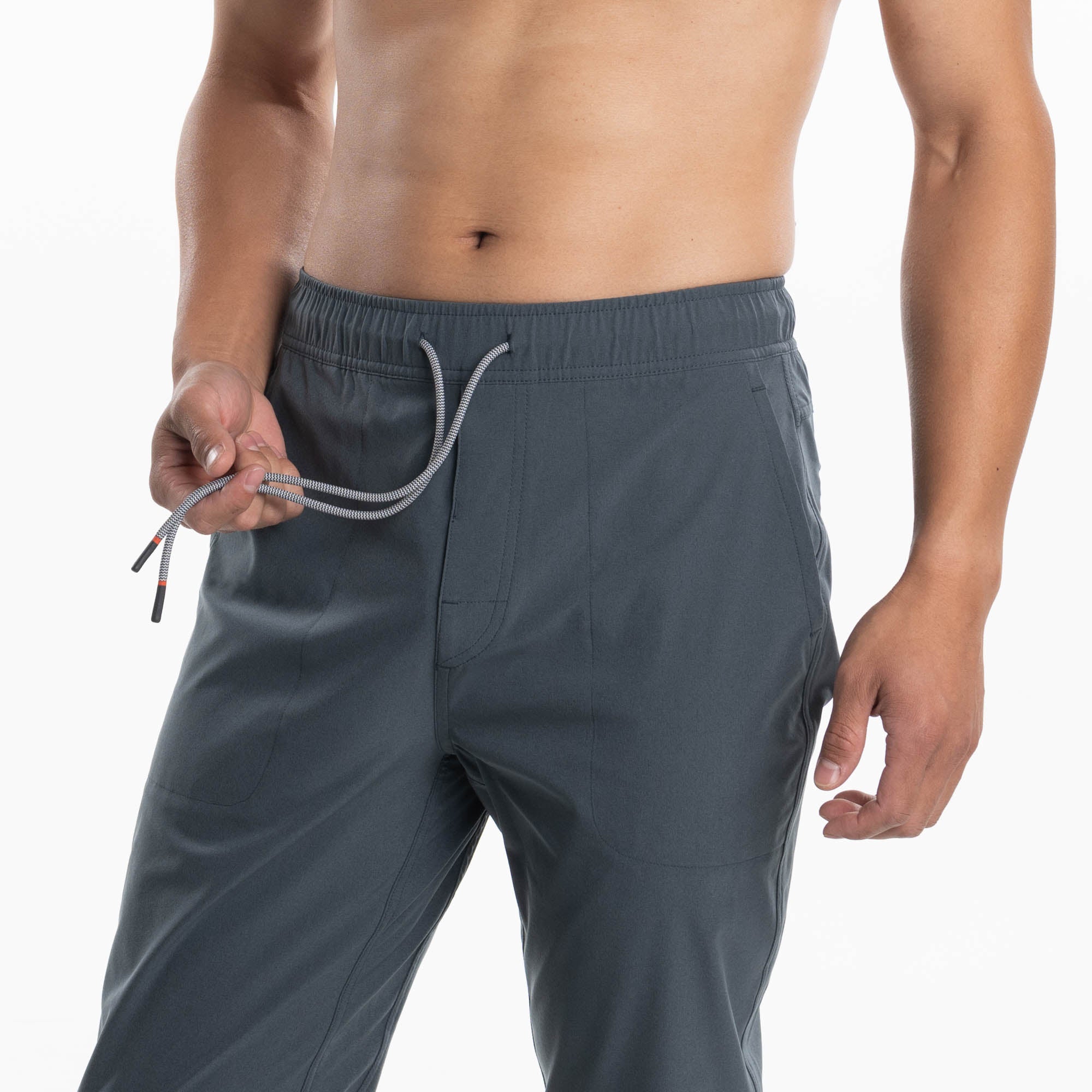 Technology close up of Go To Town Jogger in Cargo Grey Bottom