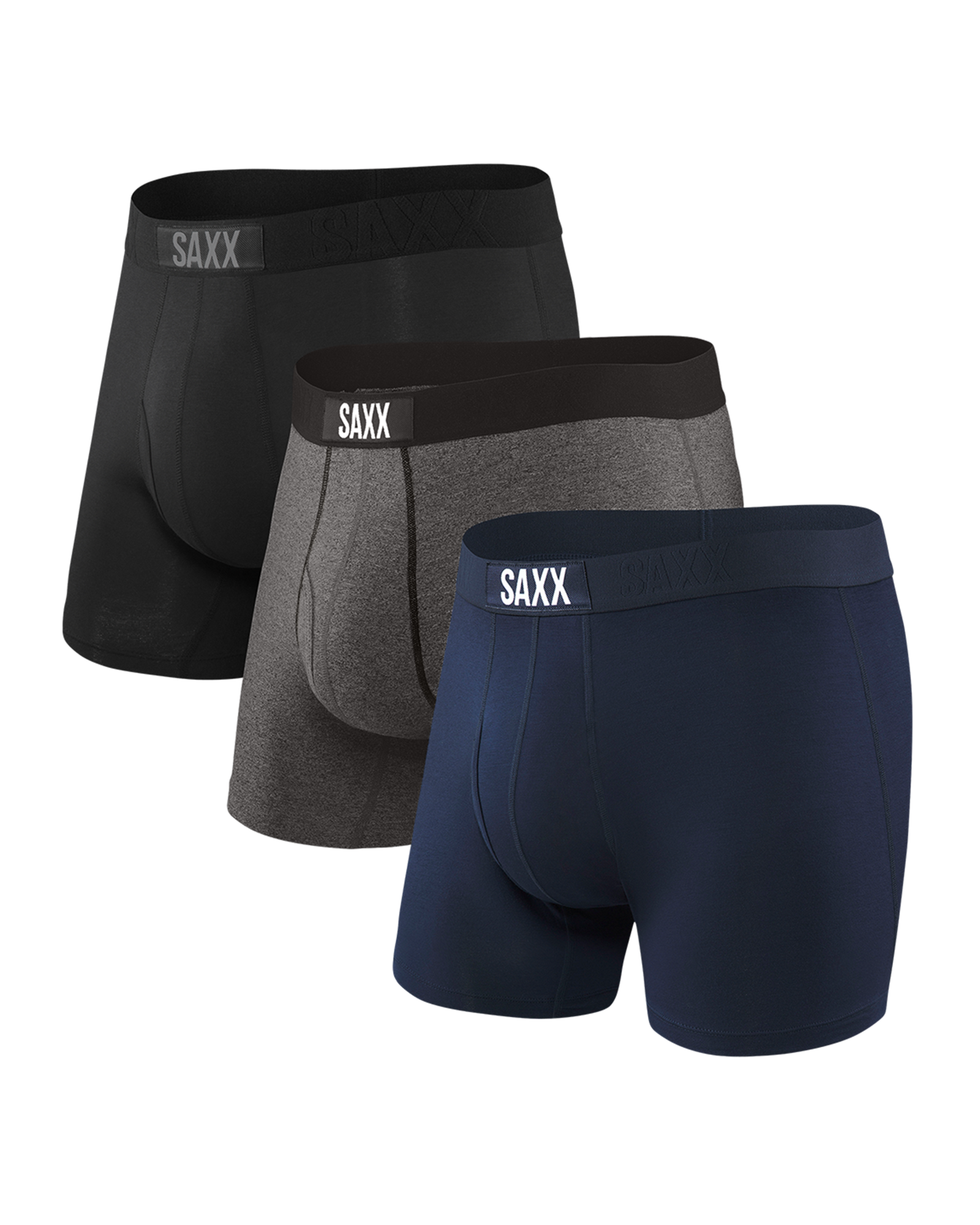 Front of Ultra Boxer Brief Fly 3Pack in Classic Ultra 18