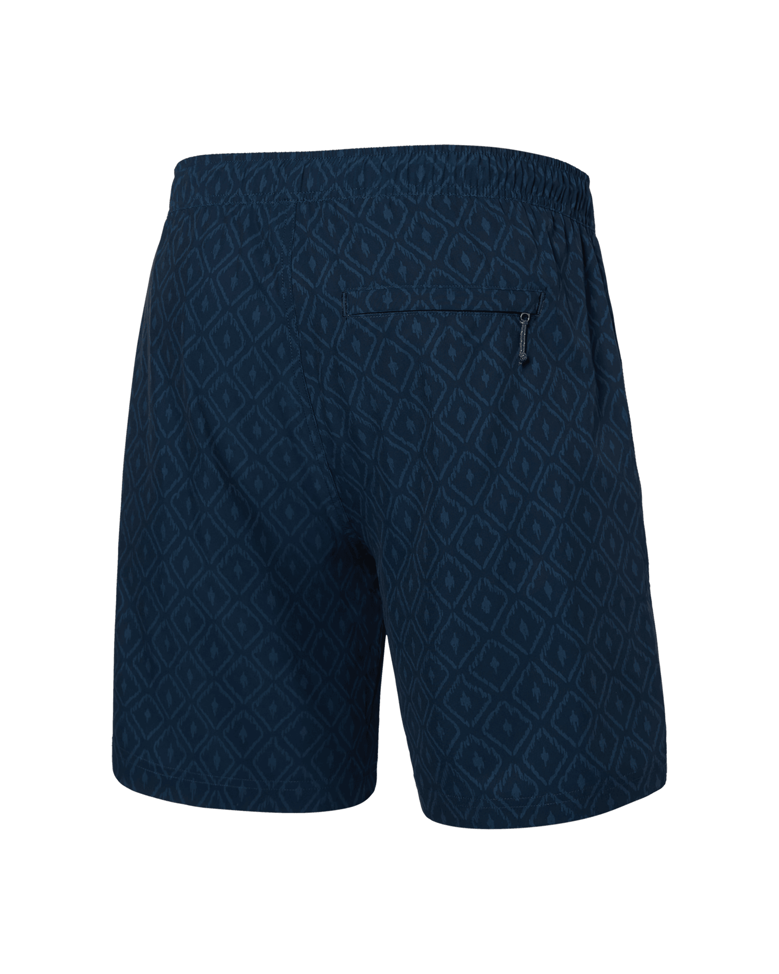 Multi Sport 2N1 Short Ikat Check Navy SAXX Underwear