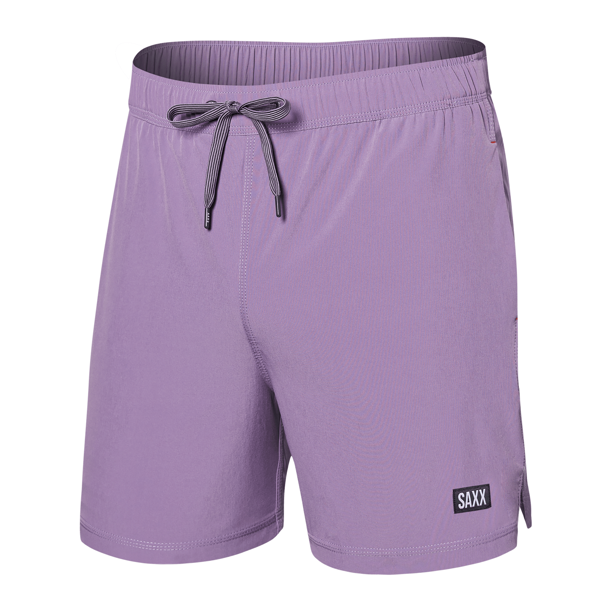 Front of Oh Buoy 2N1 Swim Trunk 5" in Purple Haze