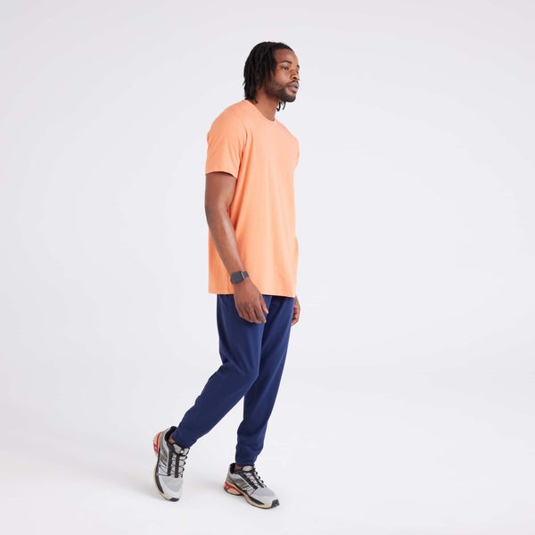 Front - Model wearing  Trailzer Jogger in Maritime Blue