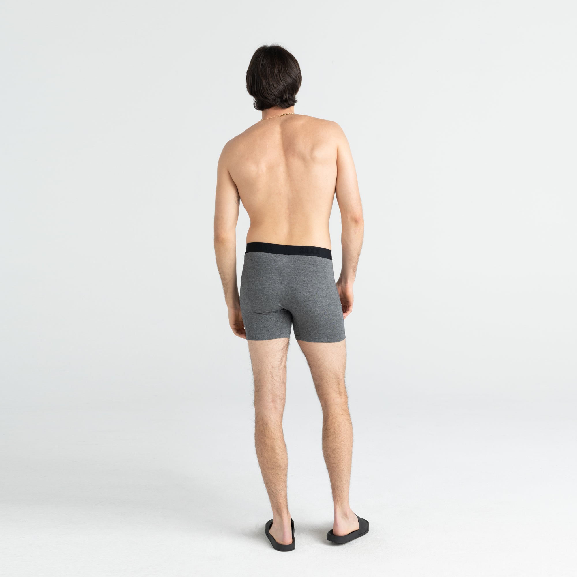 Ultra 5 Pack Boxer Brief Black Grey Heather Navy SAXX