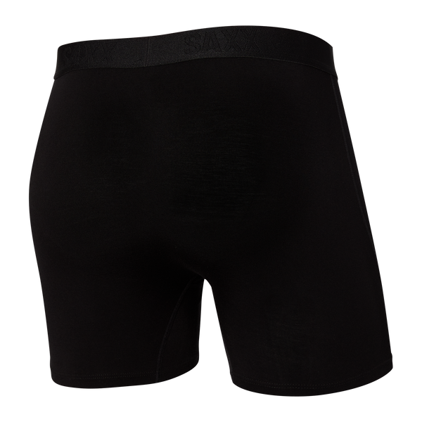 SAXX Ultra Boxer Brief Fly Underwear in Black Cosmic Bowling