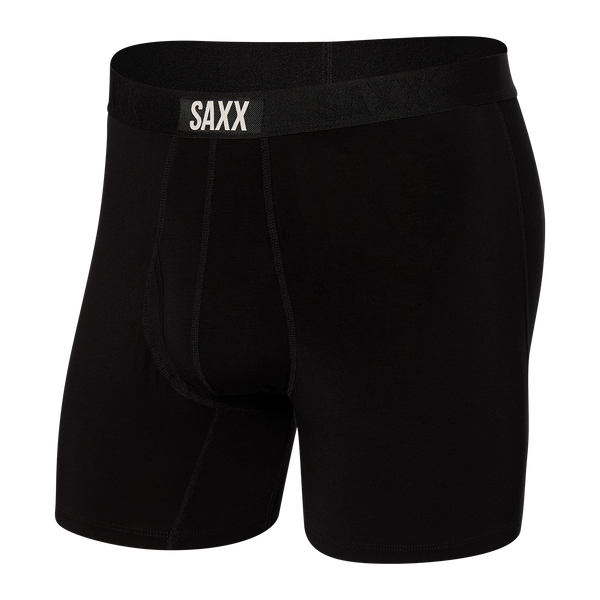 Kinetic Men's Long Boxer Brief Black – SAXX Underwear, 51% OFF
