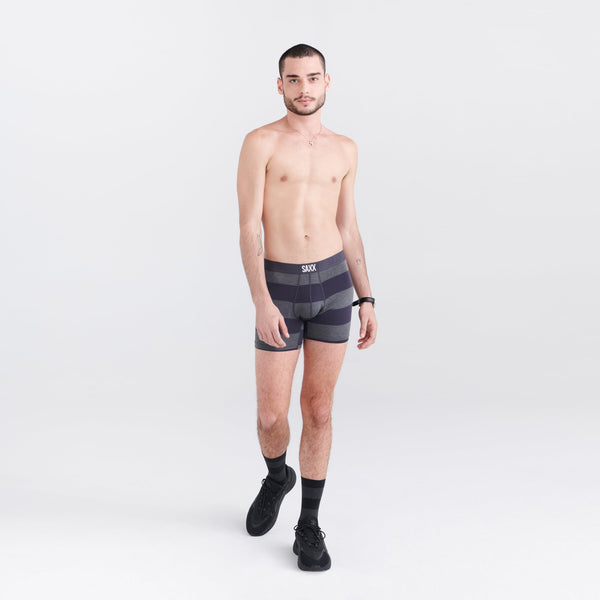 Vibe 2-Pack Boxer Brief - Graphite Ombre Rugby/Black