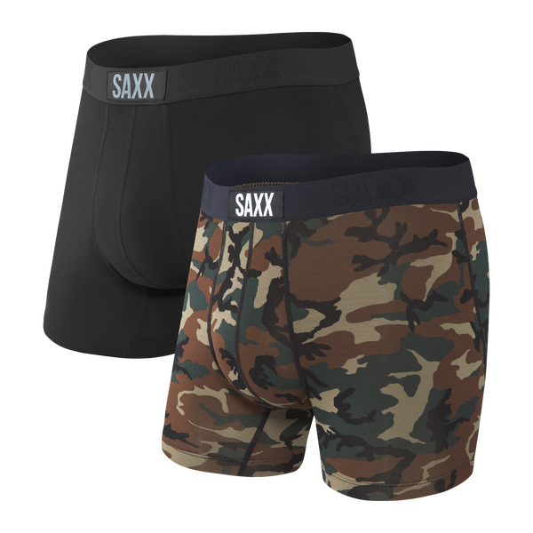 LUEXBOX 2 Pack Men's Dual Pouch Underwear, Travel Stash Boxer Briefs with  Hidden Pockets : : Clothing, Shoes & Accessories