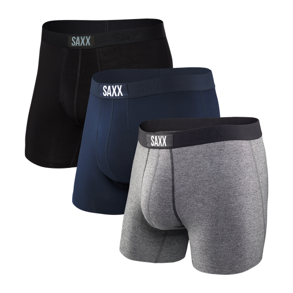 Saxx Men's Underwear - Vibe Super Soft Boxer Brief with Built-in Pouch  Support - Underwear for Men, Fall : : Clothing, Shoes & Accessories